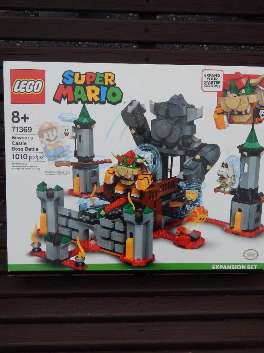 LEGO Super Mario: Bowser's Castle Boss Battle Expansion Set (71369) Sealed **